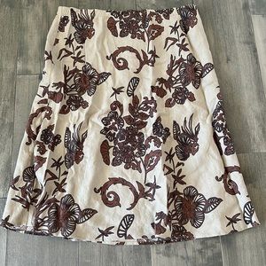 Russ Berens Malibu- USA 100% linen skirt